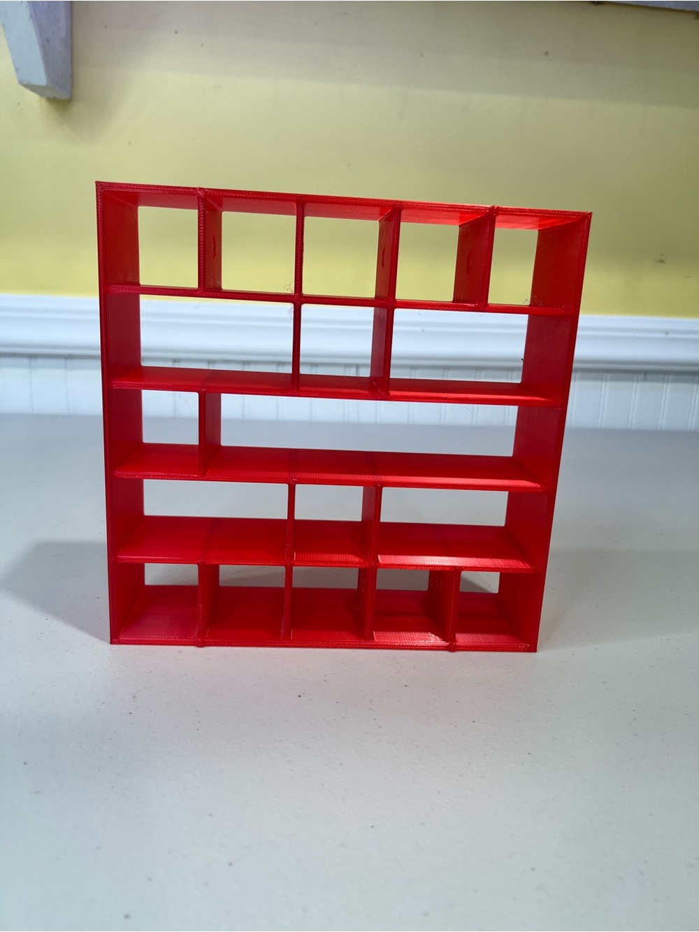 Red Modular Display Organizer Shelf - Home Other